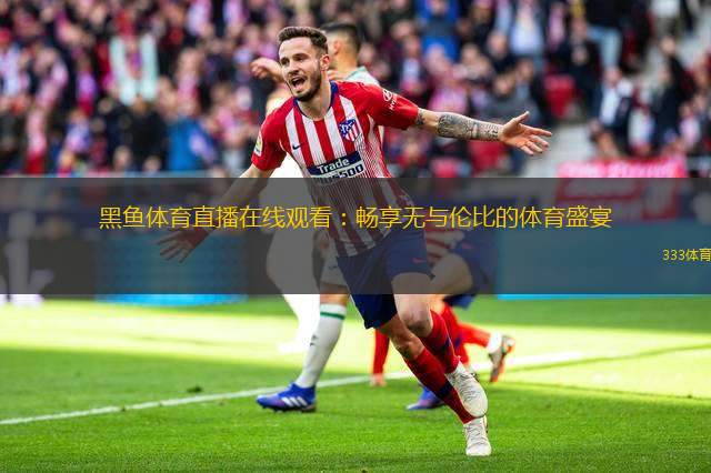 黑魚體育直播在線觀看：暢享無與倫比的體育盛宴