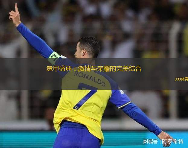 意甲盛典：激情與榮耀的完美結合